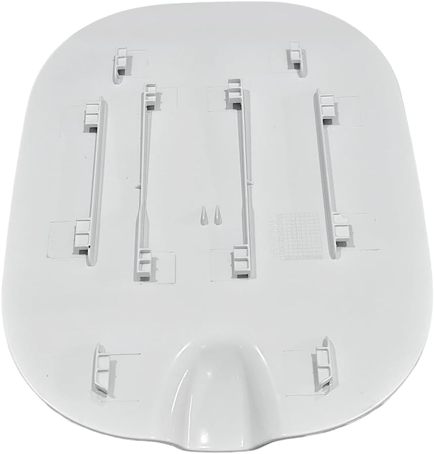 84745974 Fuel Tank Filler Cap Door Fits for 2019-2024 Chevy Silverado 1500, for 6.6FT Bed Only, White