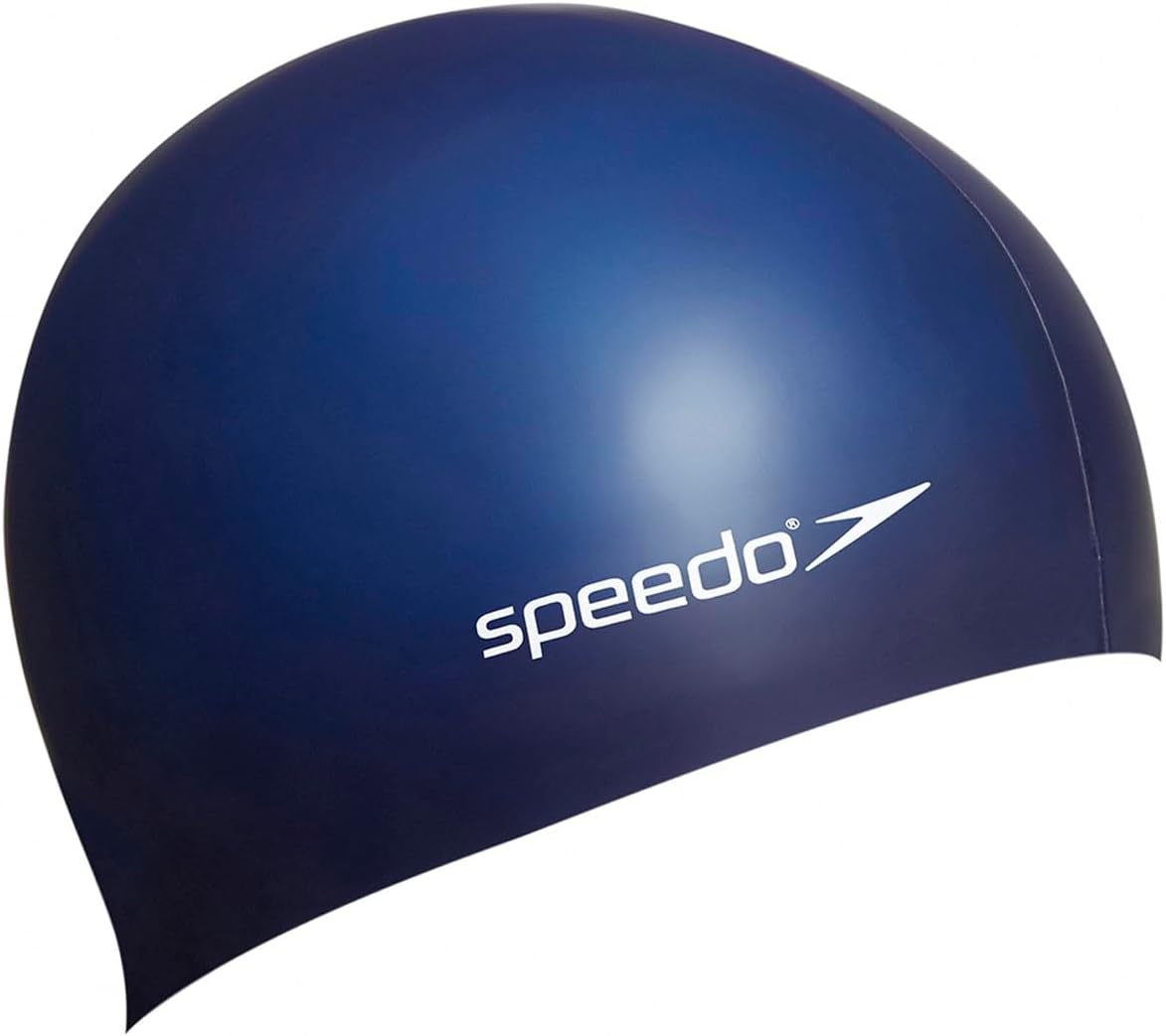 Unisex Moulded Silicone Swim Cap for Men and Women