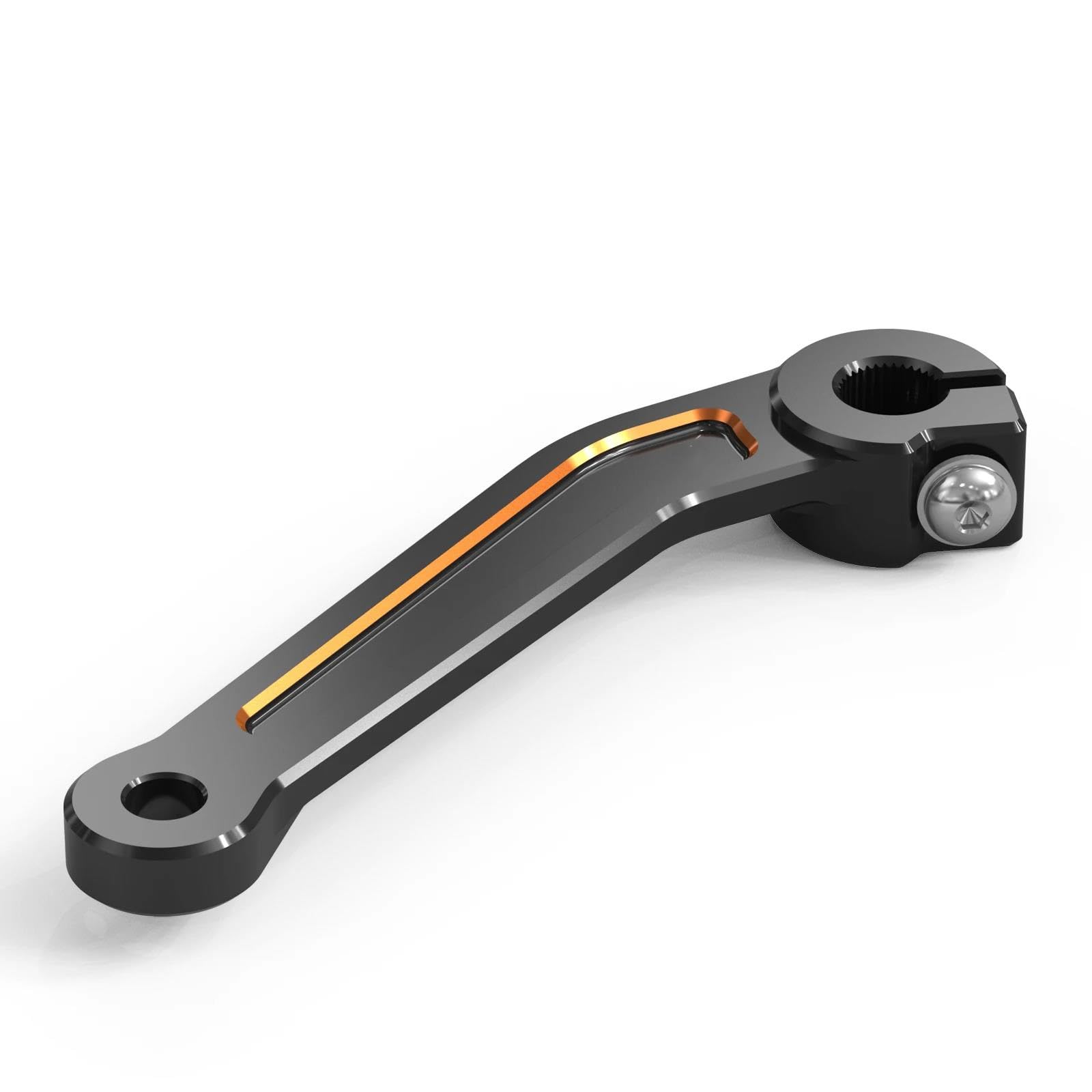 Gvgfkpkzay Orange For Harley Street Glide Flhx Special Flhxs 2017-2024 Motorcycle Gear Shifter Motorcycle Gear Shift Lever(Orange)