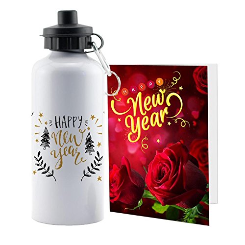 VESPL LOF Happy New Year Gifts for Best Friends and Family White