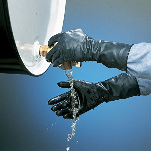 Honeywell B131/10 North 13 Mil Unsupported Butyl Glove with Smooth Finish and Beaded Cuff 11