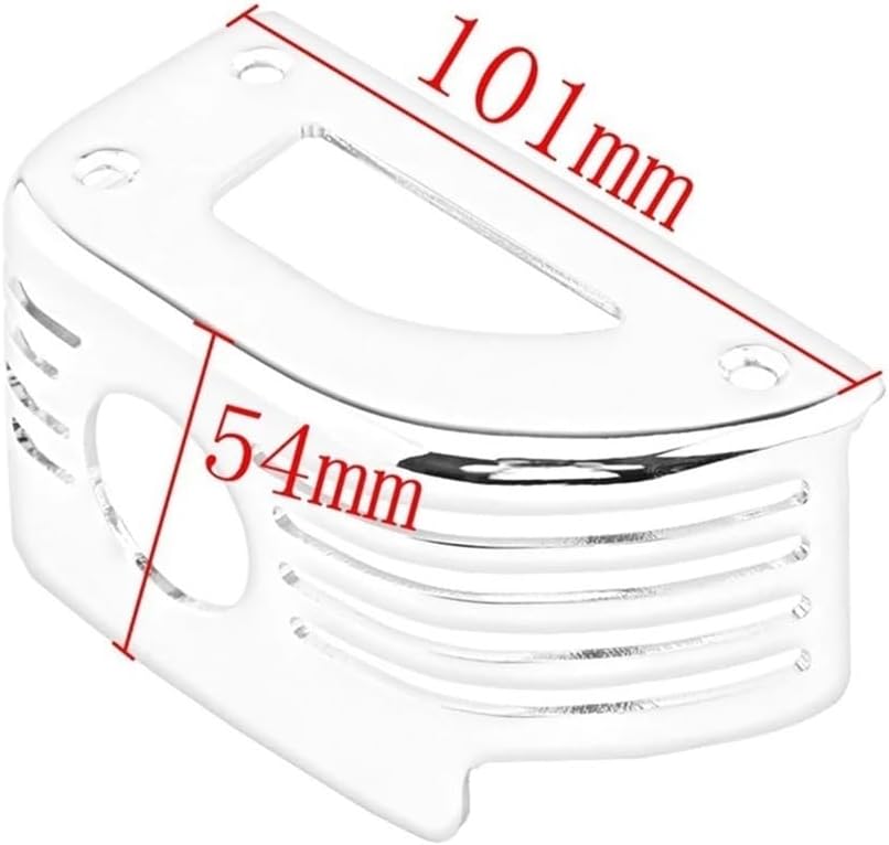 ブレーキフルード保護カバー オートバイリアブレーキフルードリザーバーキャップカバーガードプロテクター R18 トランスコンチネンタル