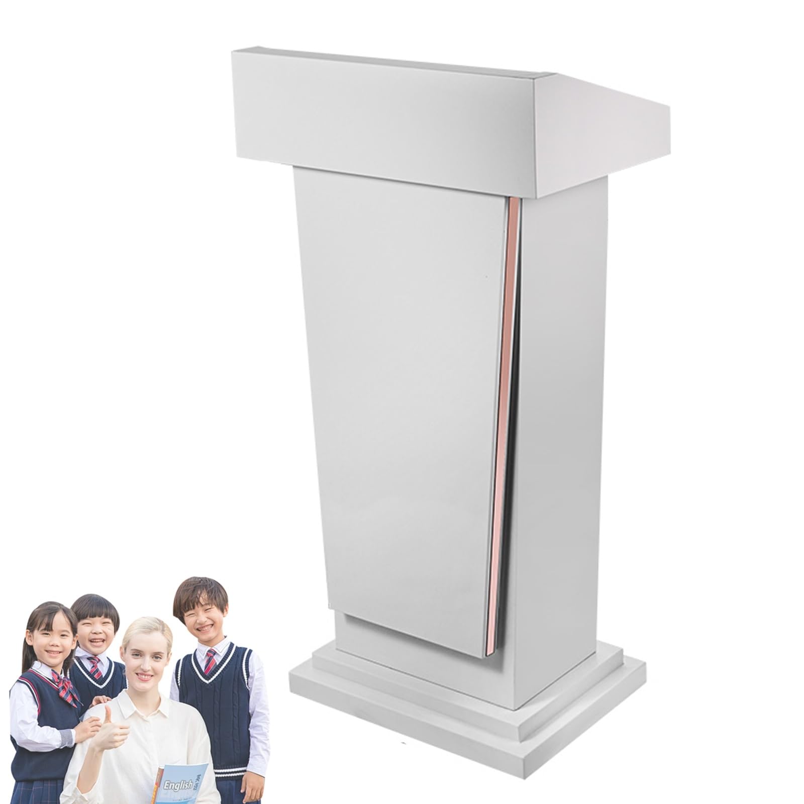 Stand Leggio in Legno per Chiesa Pulpito Seminari Scuole Design inclinato per Ristoranti ed Eventi