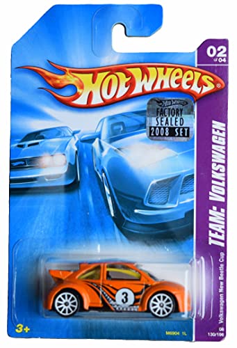 Hot Wheels Volkswagen New Beetle Cup, Equipo: Volkswagen 2/4