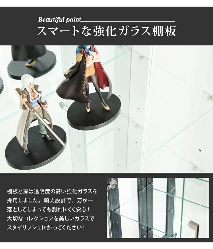 Amazon.co.jp: リコメン堂 サラ60 ハイタイプ コレクションラック 