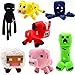 aolongwl Juguete de Peluche 7pcs / Set Juego Peluche de Peluche Juego Muñeca Ocelote Cerdo