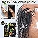 cosmpro Black Hair Dye Shampoo 3 in 1 for Women/Men for Gray Coverage Instant Hair Color Shampoo Semi Permanent Champu Para Cana