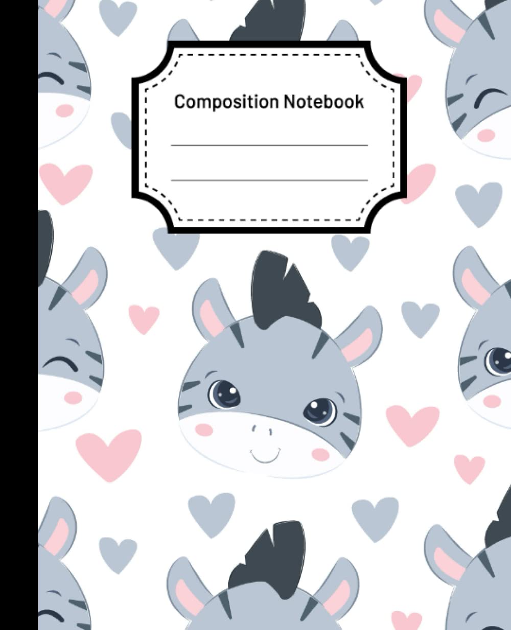 Composition Notebook College Ruled- 120 Pages Animals in Winter: cute animals Cute Composition Notebook for kids young adults and animals girls boys teens