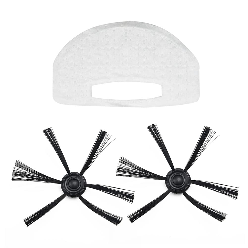 3Pcs/Set Vacuum Cleaner Side Brush + Filters Kit For Isweep S320 Vacuum Cleaner Replacement Parts Accessories Commendable