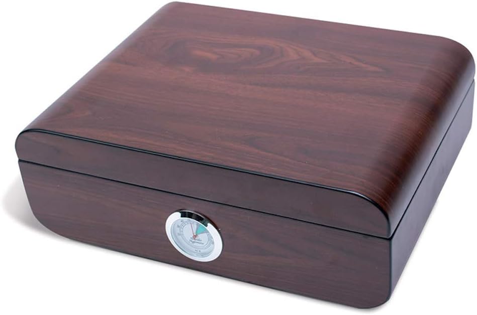 Egosit Cigr Humidor Laguna | 40 cigares | Wooden Humidor | Color Brown