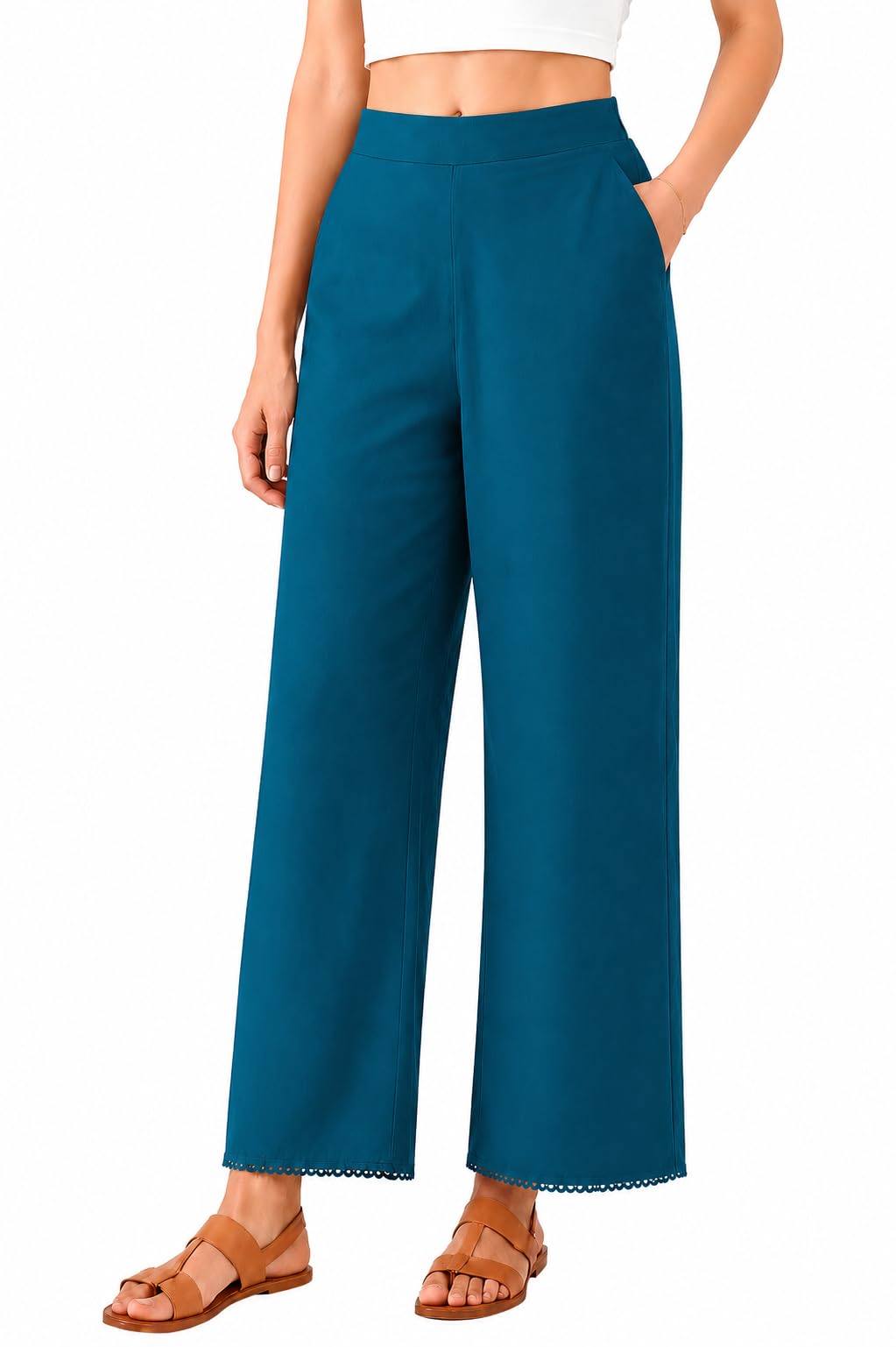 Womens Cotton Parallel Pant-picture-23