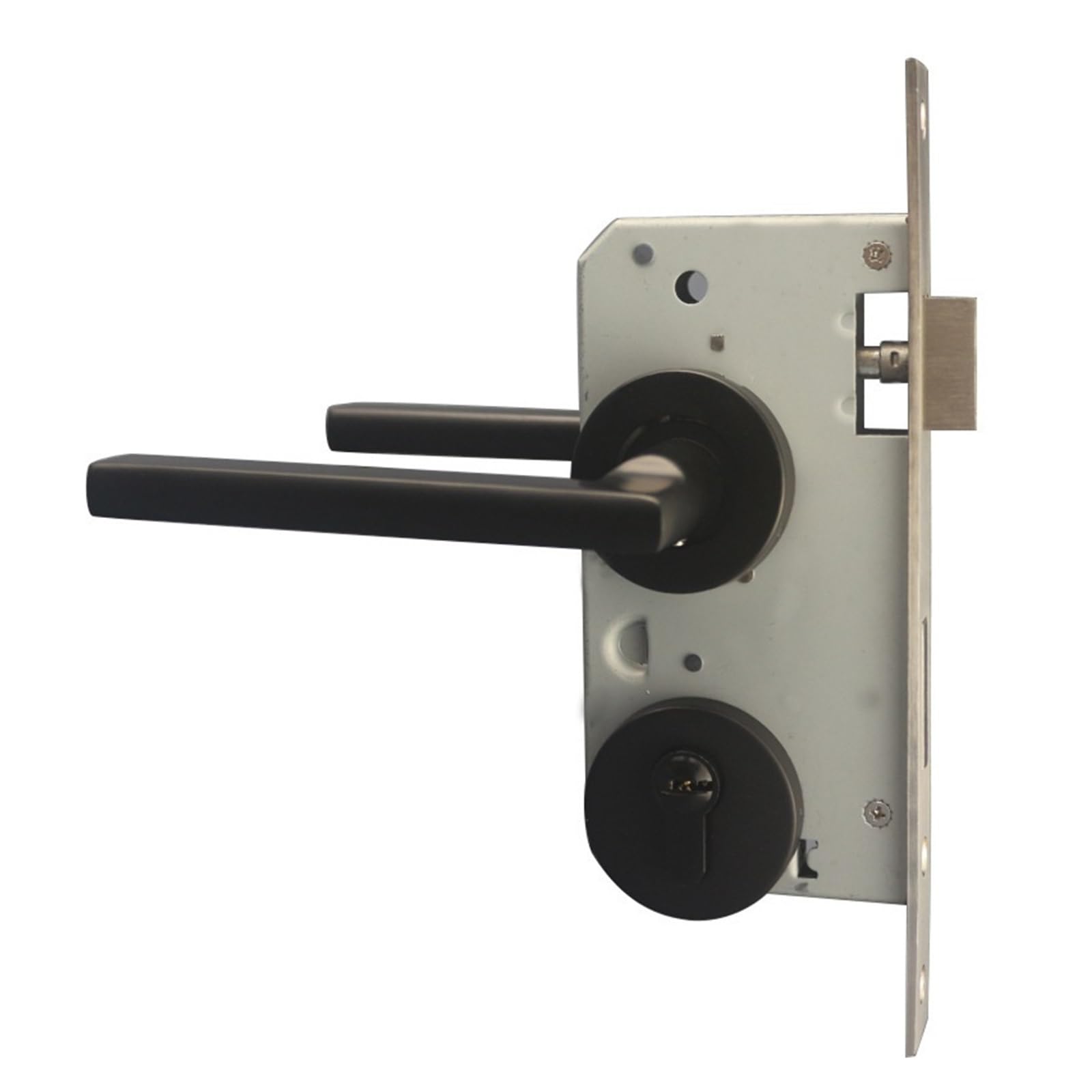 304 Acero Inoxidable Cerradura con Manija Negro Americano 5572 Con Llave