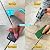 PentaUSA Grout - Black Tile Grout Repair Kit with Grout Removal Tool, Fast Drying Black Grout Repair Kit Bundle Set with Remover Saw, Sponge and Cleaner (Black 8.8 Oz - 250gr)