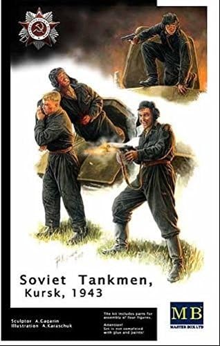 BAIL OUT! RUSSIAN TANK CREW, KURSK 1/35 MASTER BOX 3532 by Masterbox