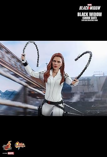 Miniatura 5 de Hot Toys Marvel Comics Black Widow Black Widow (versión traje de nieve) figura coleccionable a escala 16