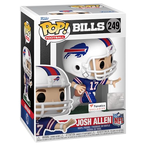 Funko Josh Allen Buffalo Bills #249 décore de votre bureau de supporter de football américain