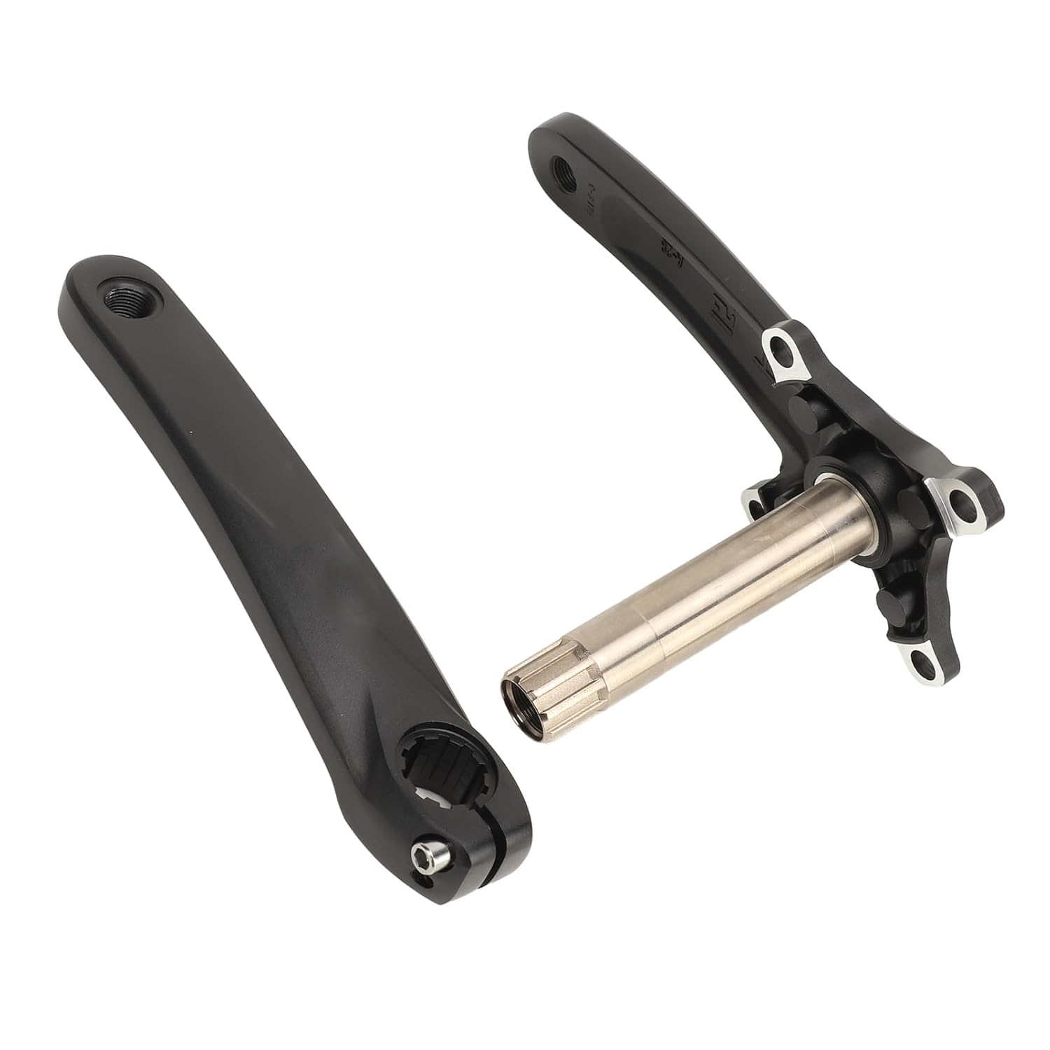 マウンテンバイククランクセットホローインテグレーションアルミニウム合金ロード自転車用の軽量自転車クランクアームセット耐久性高性能サイ