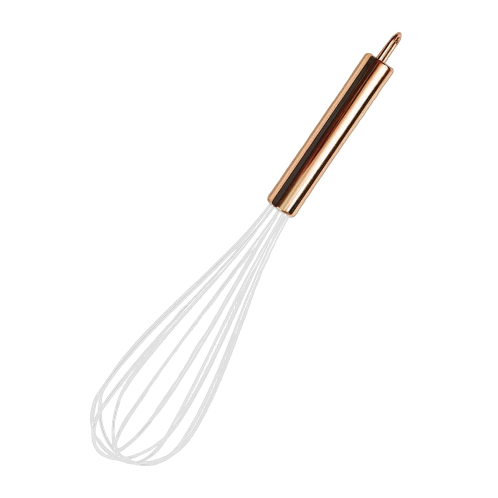 LUCKGONI Elegant Gold Color Steel Whisk Steel Wire Whip For Baking Cooking Mixing Design Structure