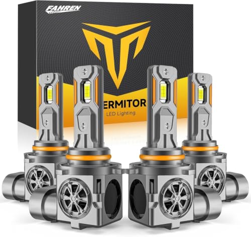 Termitor Premium 9005 HB3 9006 HB4 Fog Light Bulb for Off-road Only