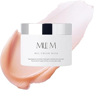 MUL CREAM MASK, Deep Moisturizing Cream, for Glass Skin, Niacinamide&Collagen, 3.38 fl.oz.