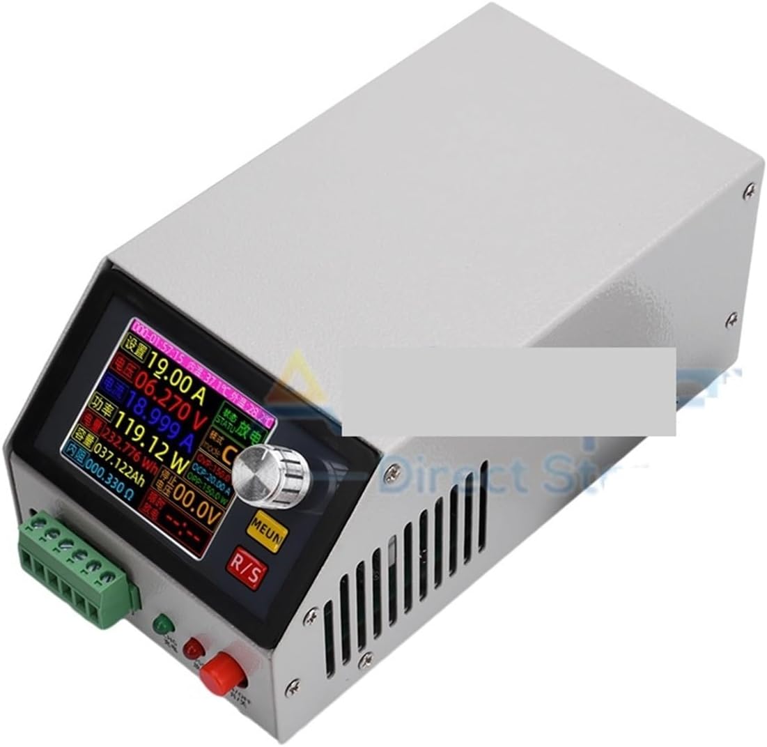 Tester pojemności akumulatora 150 W 20 A, 2,4-calowy kolorowy ekran TFT, elektroniczny tester rozładowania obciążenia typu CNC Pomiar rezystancji