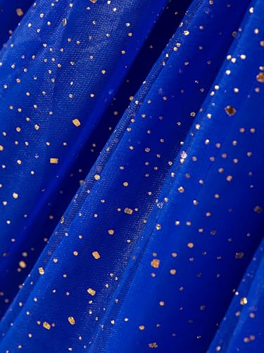 Image of Disney Princess Frozen Elsa Minnie Stitch Toddler Girl Tulle Tutu Dress Ruffle Sleeve Mesh Summer Birthday Party Clothes 2-9Y