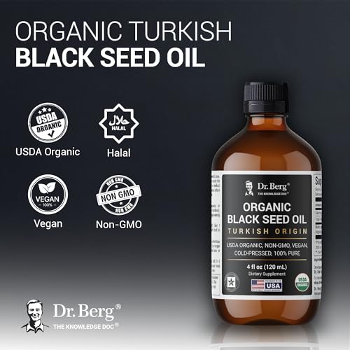 Dr. Berg Nutritionals DRBS-001 Black Seed Oil Supplement