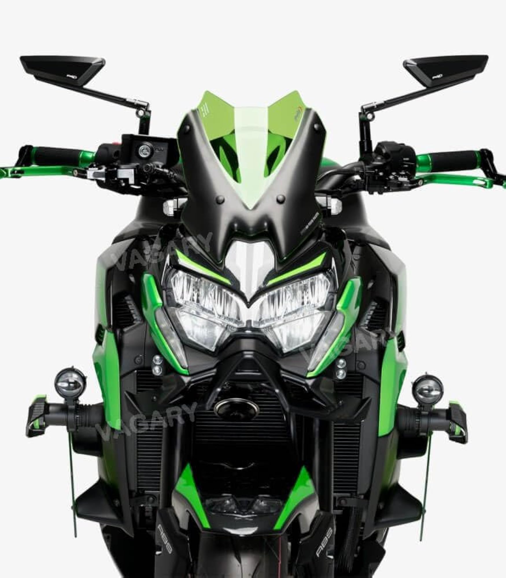 Abs Motorcycle Front Spoiler Winglet for Kawasaki Z900