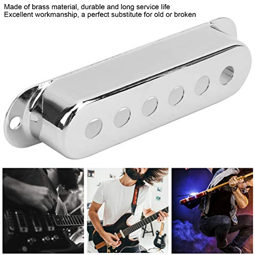 Paquet de 3 accessoires de guitare de couverture de micro de guitare à simple bobine en laiton compatibles avec la… - Les Beatles, Paul McCartney, John Lennon, RIngo Starr, George Harrison Paquet de 3 accessoires de guitare de couverture de micro de guitare à simple bobine en laiton compatibles avec la… – Image 7