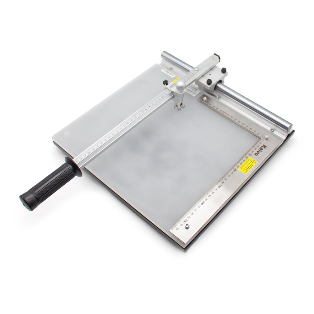Manueller Labor-Glasschneider, ITO leitfähiges Glasschneidewerkzeug | Manueller Labor-Glasschneider mit 28 x 33 cm Kieselgel-Trägerplatte, zum Schneiden von leitfähigem Glassubstrat