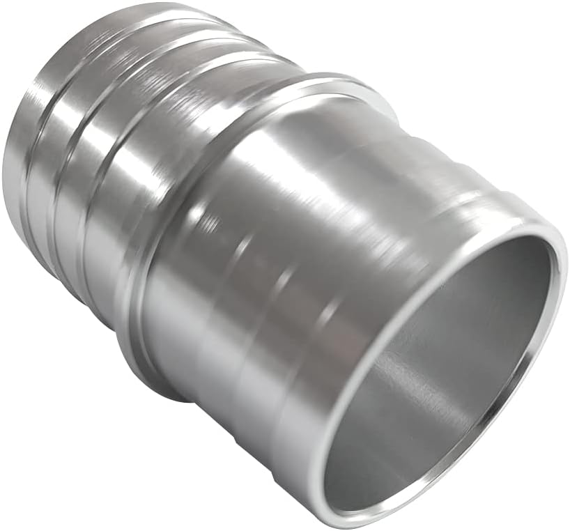 1-3/4 Inch Hose Barb Splice Coupler Repair Fitting, Aluminum Adapter Connector Radiator Coolant Intercooler Heat Exchanger Fluid Designed (1 Pcs)