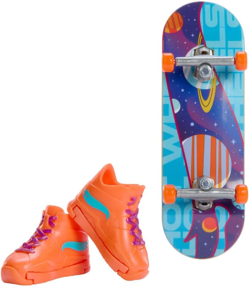 JGM00 (1).jpg ホットウィール、スケートボード、Gimme Space テニス付きスケートボード、子供用おもちゃ、対象年齢5歳以上、おもちゃ、マテル