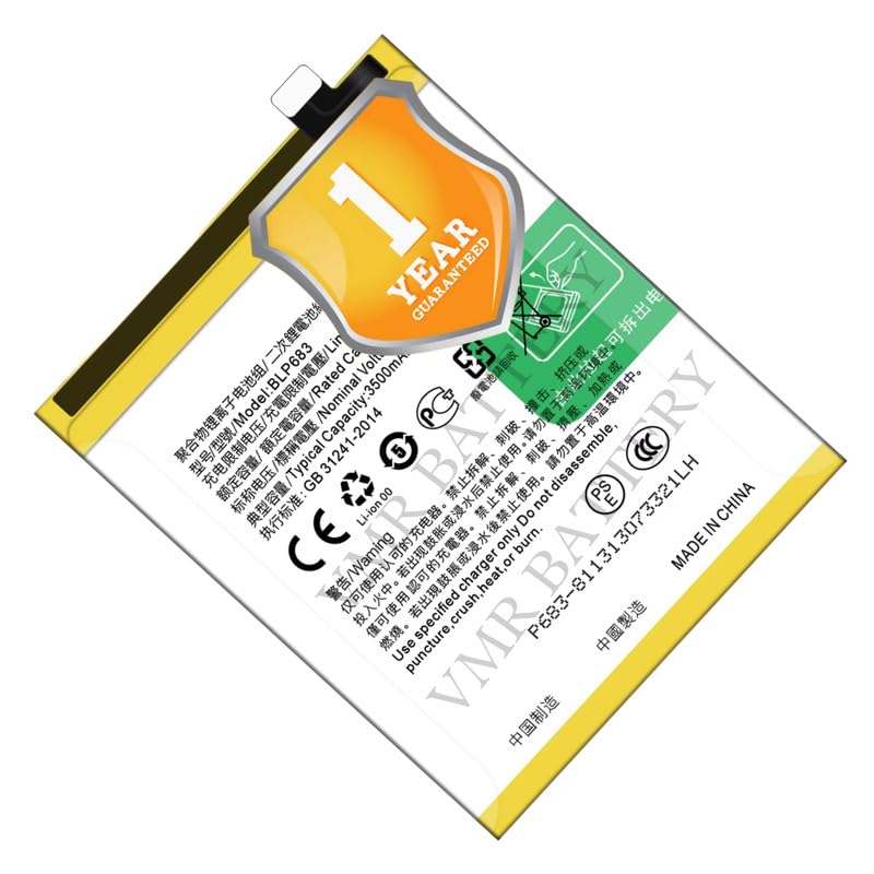 Image of Original BLP683 Battery Compatible for Realme 2 Pro | Realme U1 - (3500mAh) - 1 Year Warranty X2