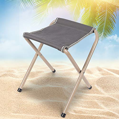 REDCAMP-Folding-Camp-Stools-for-Adults-Heavy-Duty-15-Inch-Tall-Lightweight-Portable-Backpacking-Stool-Seat-300lbs-Capacity-Blue-and-Grey-2-Pack