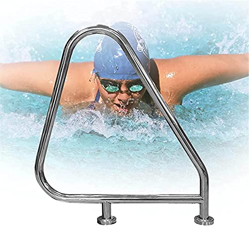 Rampe de piscine d'architecte en acier inoxydable 304 haute finition - 2