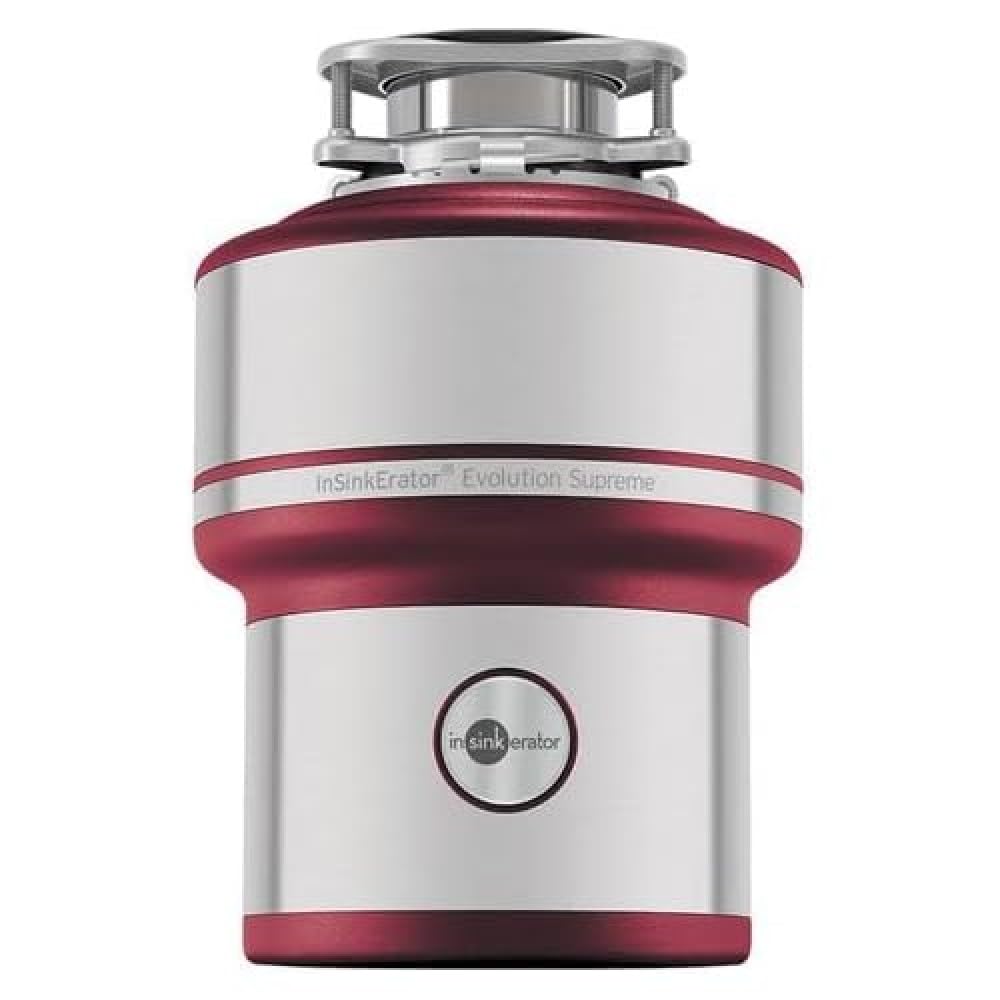 InSinkErator Sistema de eliminación de residuos de Alimentos, Rojo y Blanco, 344 mm