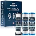 Reverse Osmosis Replacement Filter Kit 10 Inch 3 Stage Under Sink Water Filter – Oasis Water Technologies RO Essentials Kit – Fits APEC ROES-50 RO-45 RO-90 and iSpring RCC7