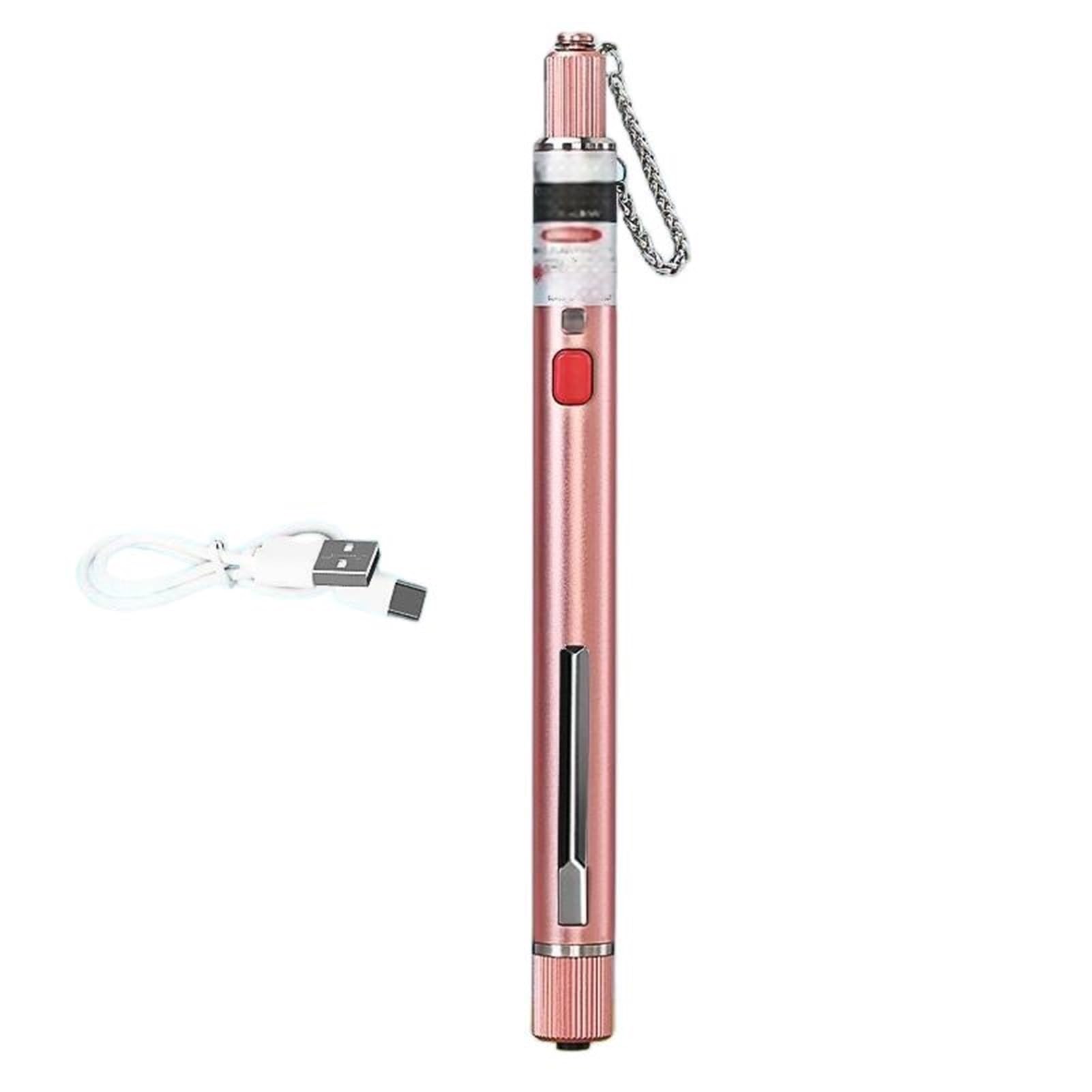 Localisateur visuel de défauts rechargeable 50 MW, testeur câbles à fibre optique FTTH, outil test VFL 2,5 mm (SC/FC/ST) Portable, facile à transporter,