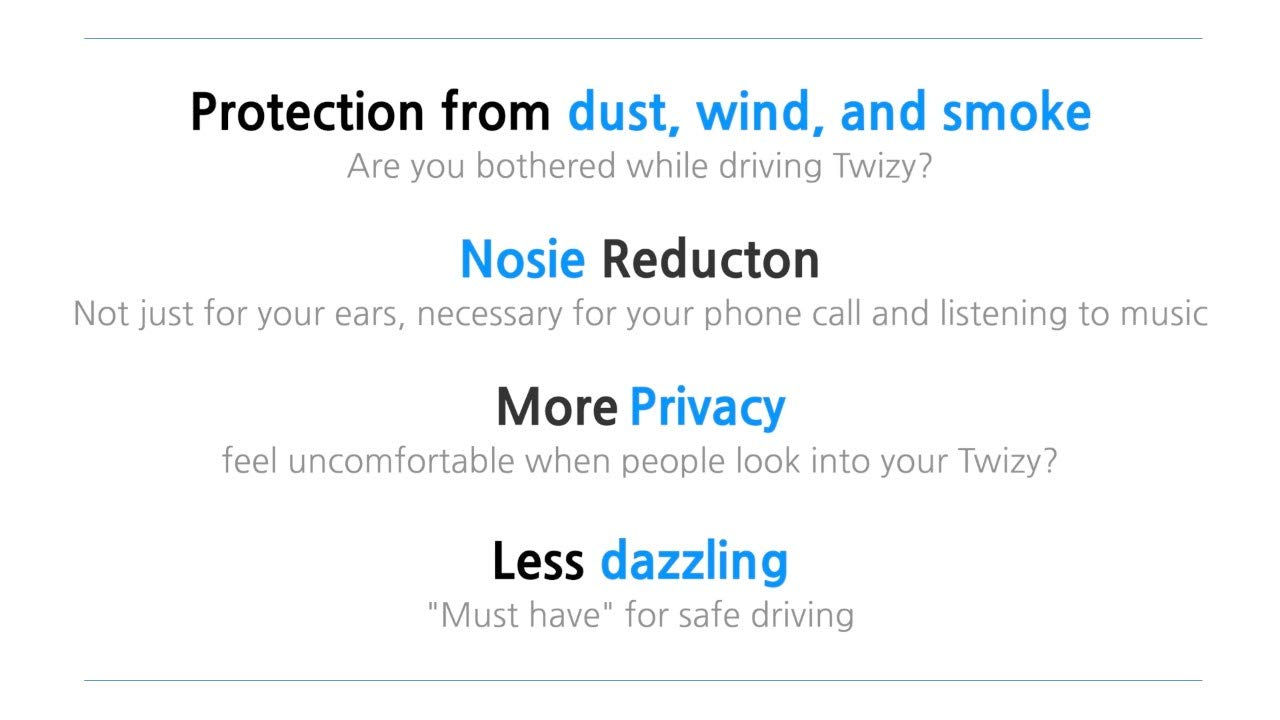 Twizy Premium Window Plus