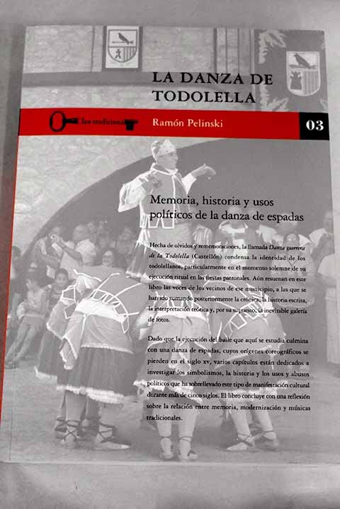 La Danza de Todolella livre sur l'histoire de la danse d'épées