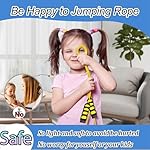 Ponydash Jump Rope, Jump Ropes for Kids, 2 Pack Kids Jump Rope Lightweight &Adjustable &Durable jumping rope for Fitness-Speed Jump Rope for Women Men Youth, Foam Grips Handles for, Workout - Image 2