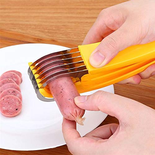 Cortador e fatiador de banana salsicha queijo e legume