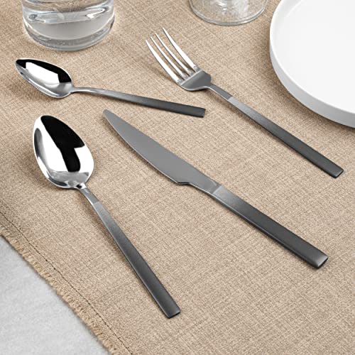 Salter-BW10075TK-16-Piece-Cutlery-Set-Ombre-Collection-180-Stainless-Steel-Flatware-Service-For-4-People-Mirror-Finish-Modern-Design-With-Knife-Fork-Spoon-Teaspoon-New-Home-Gift