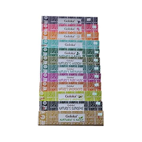 Goloka Incense Sticks Gift Pack, Multi-Scents Cover