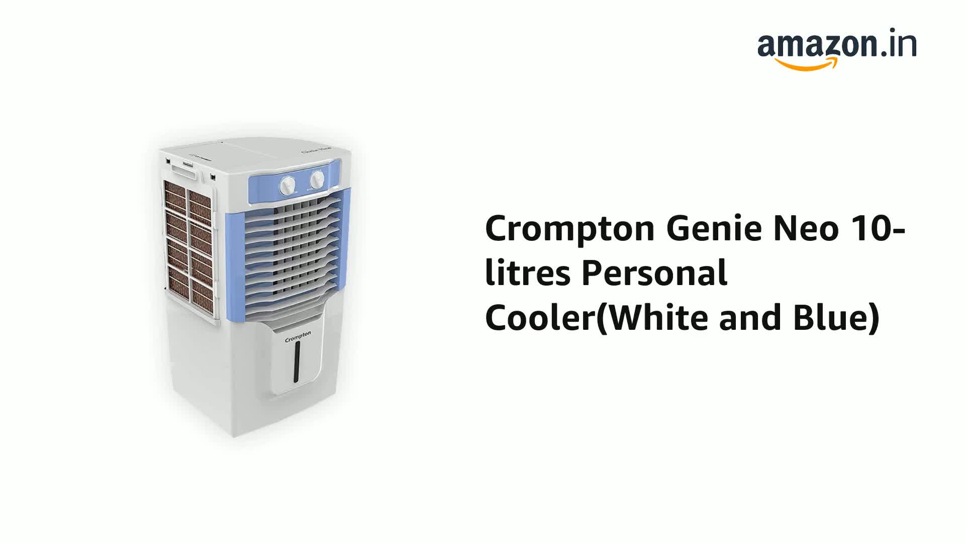 crompton ginie personal air cooler