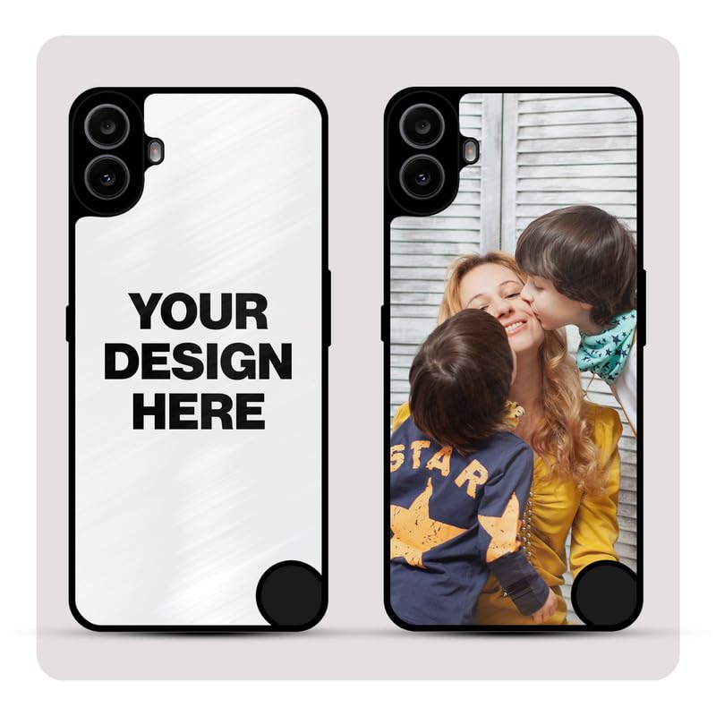 Image of Personalized Back Cover for Nothing CMF Phone 1 | Custom Case with Name, Photo or Logo | PrintShield Hybrid with Soft TPU Grip & Scratch Protection