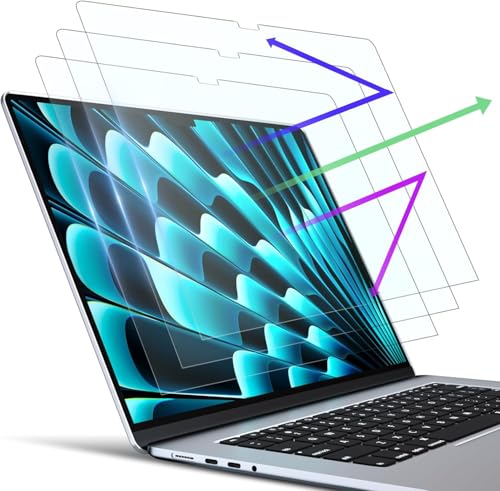 Film anti-lumière bleue MacBook Air 15,3 mat et anti-reflet contre les traces de doigts