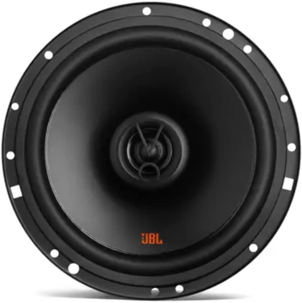JBL Stage2 624FHI - 400W 6-1/2" (16.5Cm) Two Way Coaxial Car Speaker with IMPP Cone with PEI Balanced Dome Tweeters Which Fills Out Their Sonic Signature with Crisp, High-End Frequencies, Black