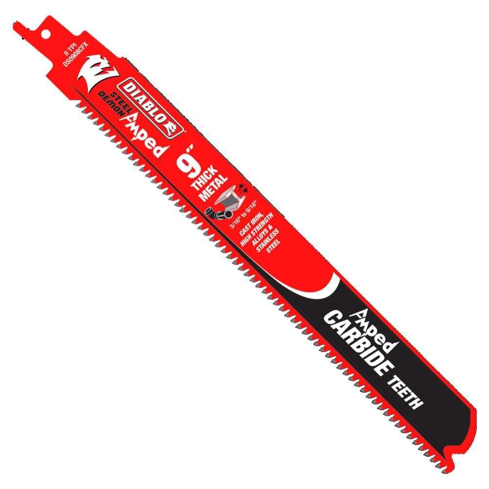 Diablo Amped Steel Demon Carbide Teeth Reciprocating Saw Blade for
