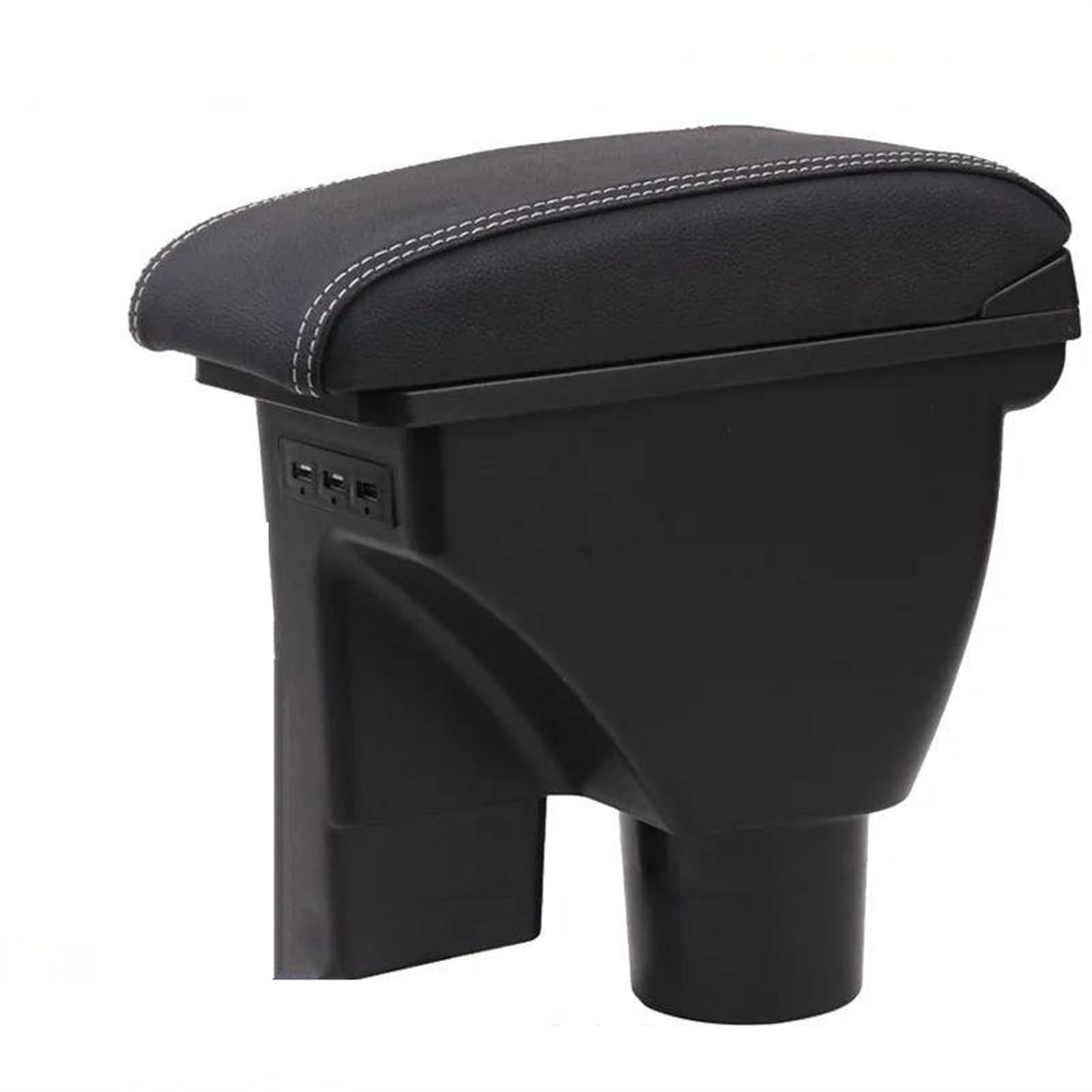 NOHEEU Car Armrest Box Retrofit Parts Dedicated Center Storage Accessories For Getz(A3Artificial leather)